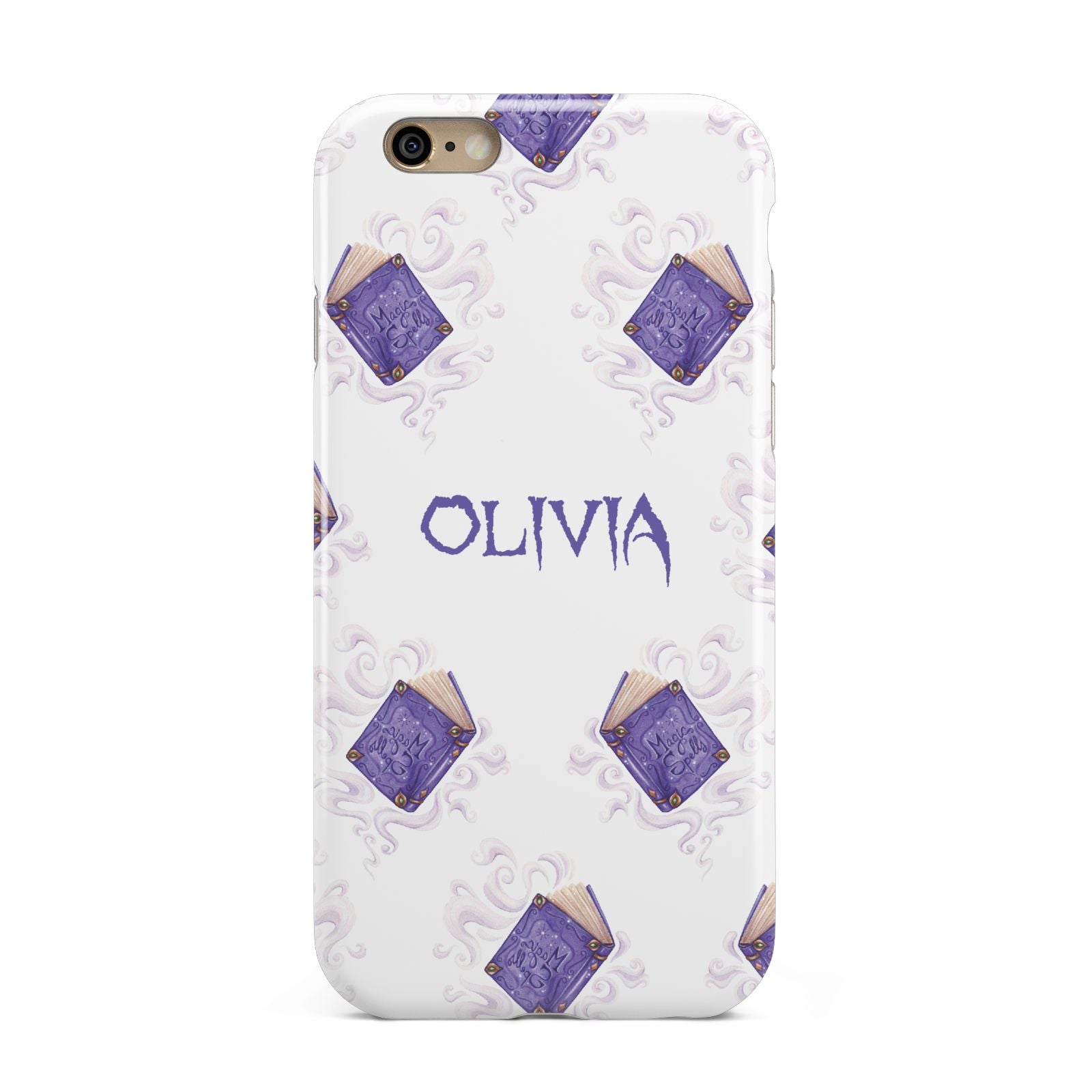 Personalised Halloween Magic Spell Apple iPhone 6 3D Tough Case