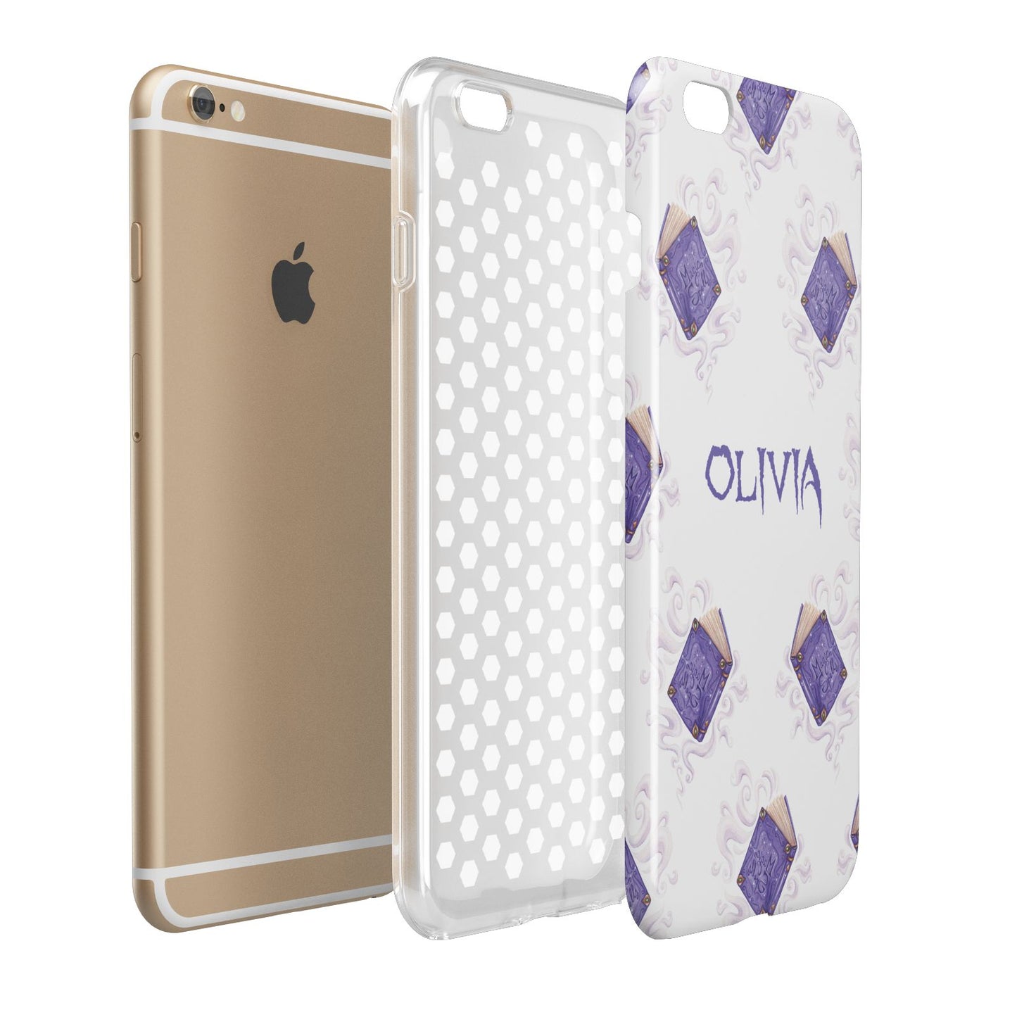 Personalised Halloween Magic Spell Apple iPhone 6 Plus 3D Tough Case