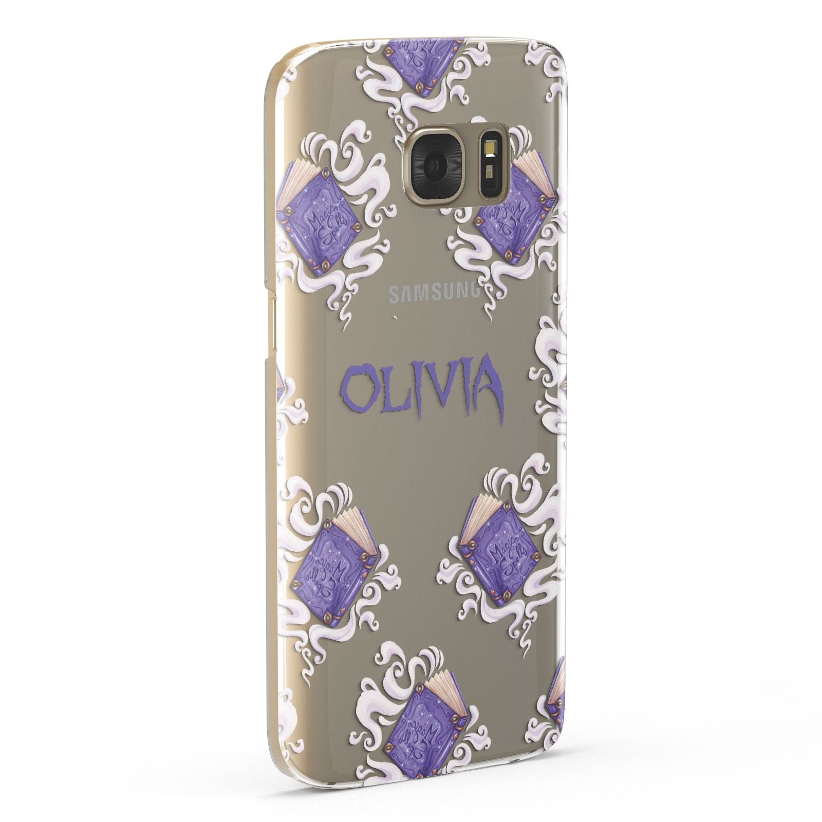 Personalised Halloween Magic Spell Samsung Galaxy Case Fourty Five Degrees