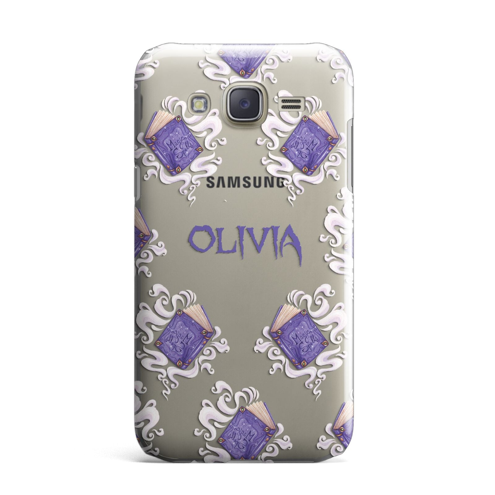 Personalised Halloween Magic Spell Samsung Galaxy J7 Case