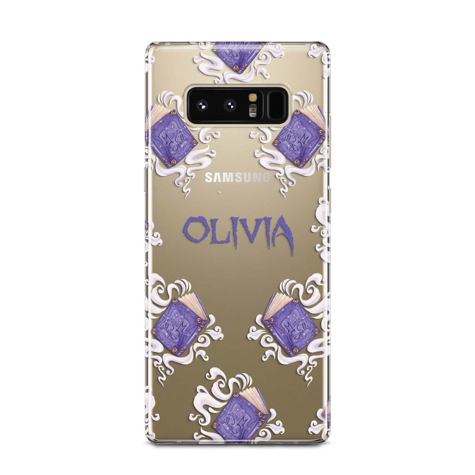 Personalised Halloween Magic Spell Samsung Galaxy Note 8 Case