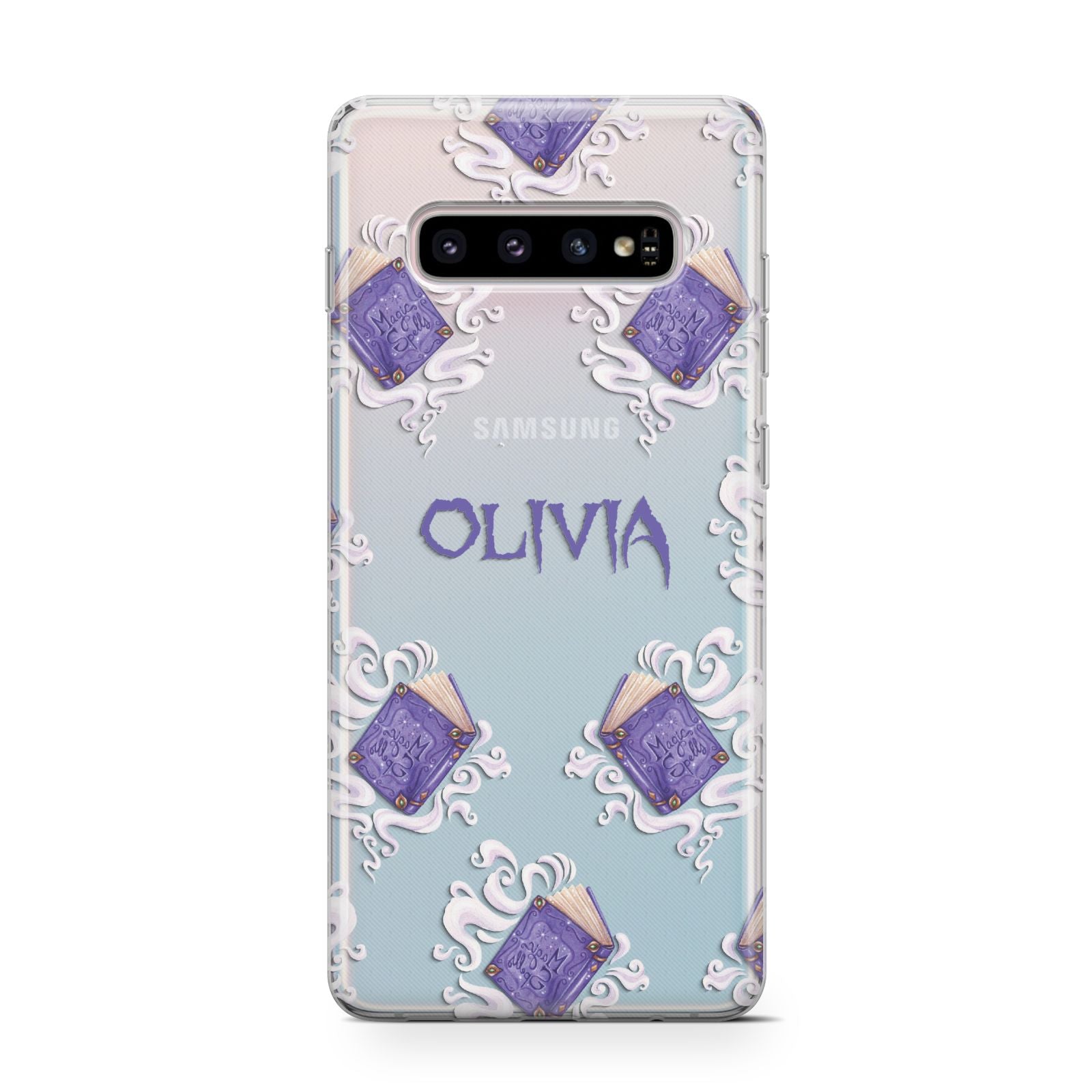 Personalised Halloween Magic Spell Samsung Galaxy S10 Case