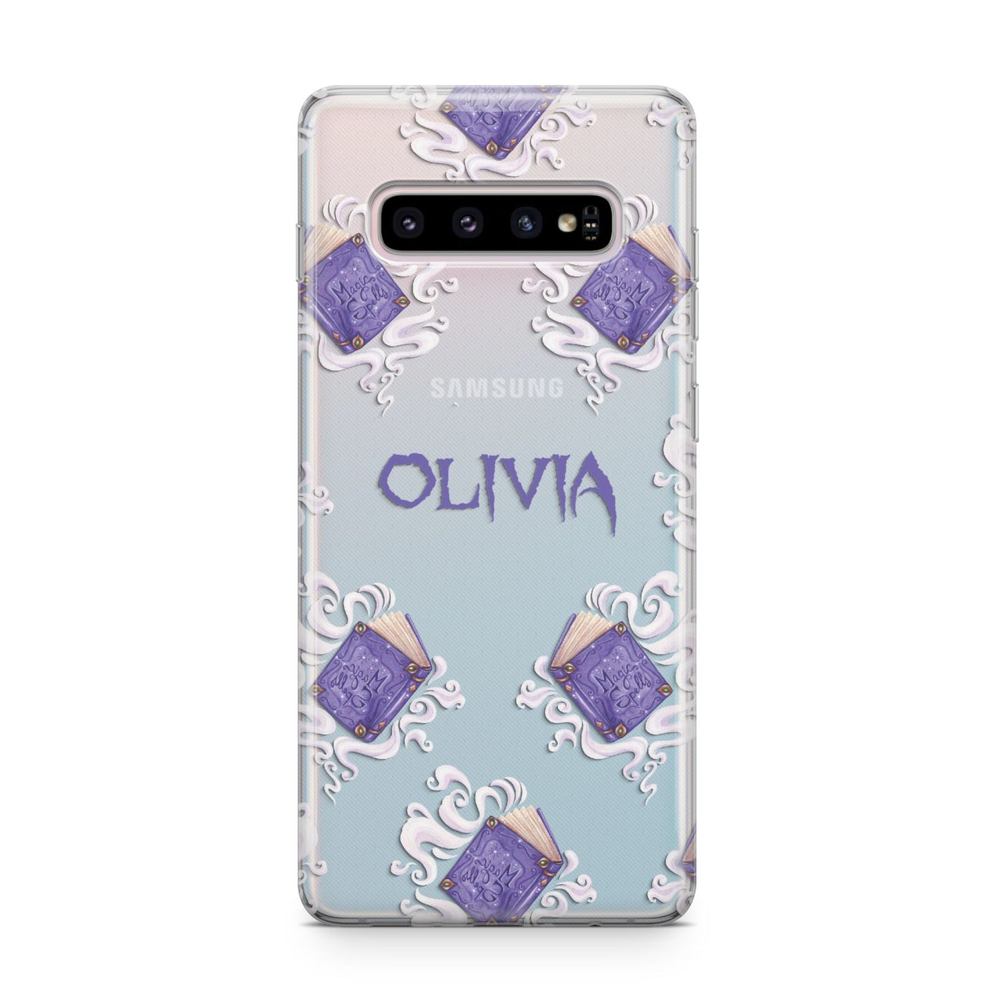 Personalised Halloween Magic Spell Samsung Galaxy S10 Plus Case
