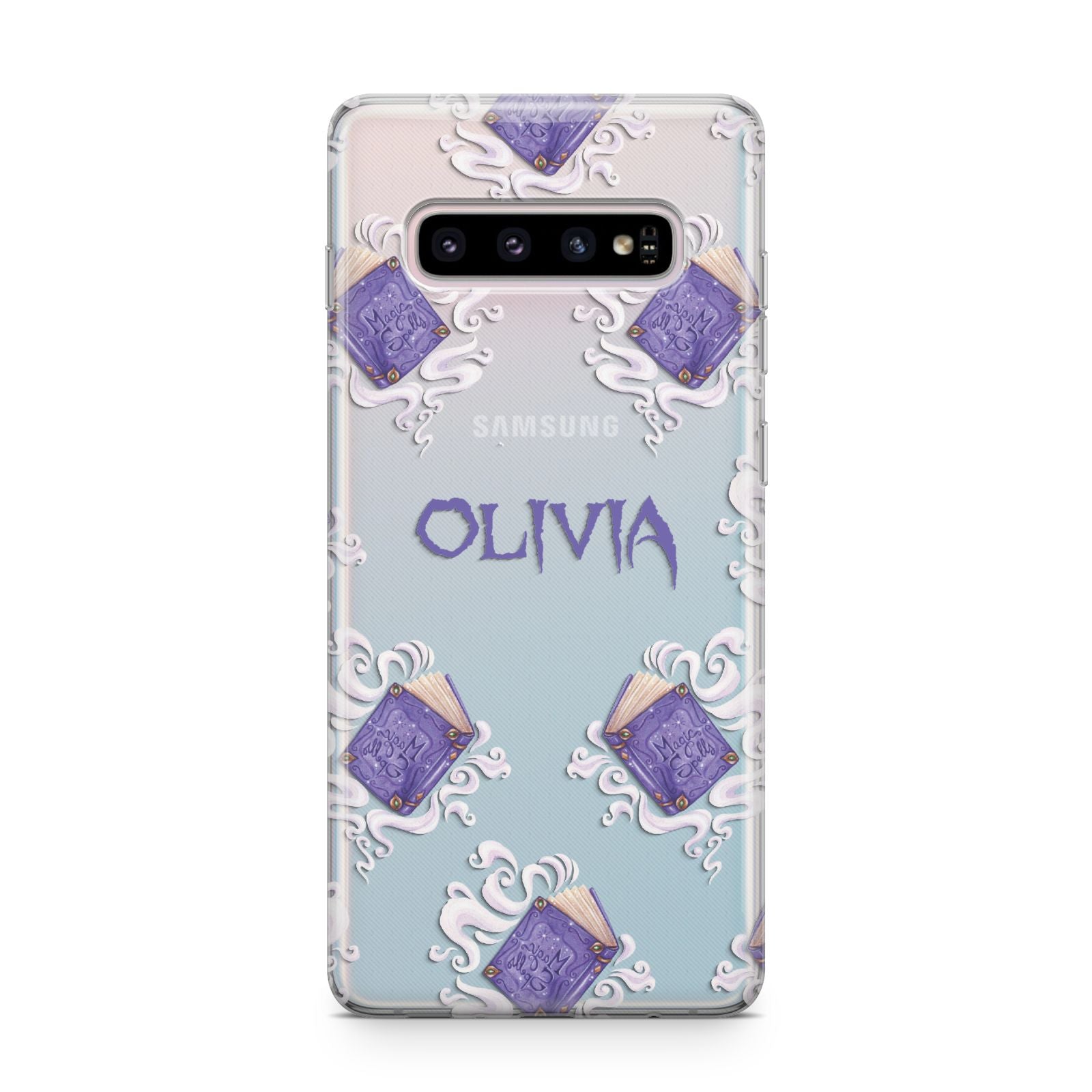 Personalised Halloween Magic Spell Samsung Galaxy S10 Plus Case