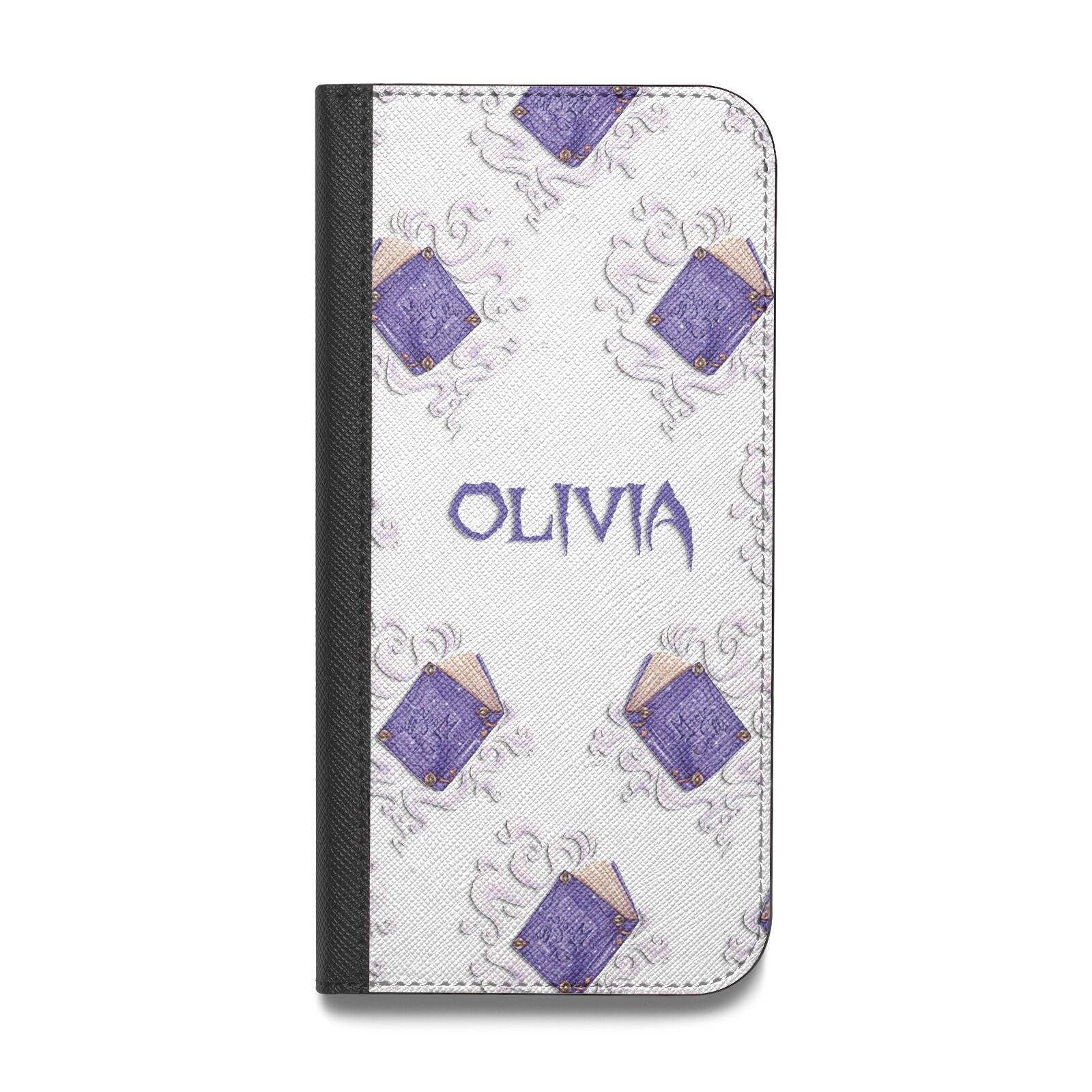 Personalised Halloween Magic Spell Vegan Leather Flip Samsung Case