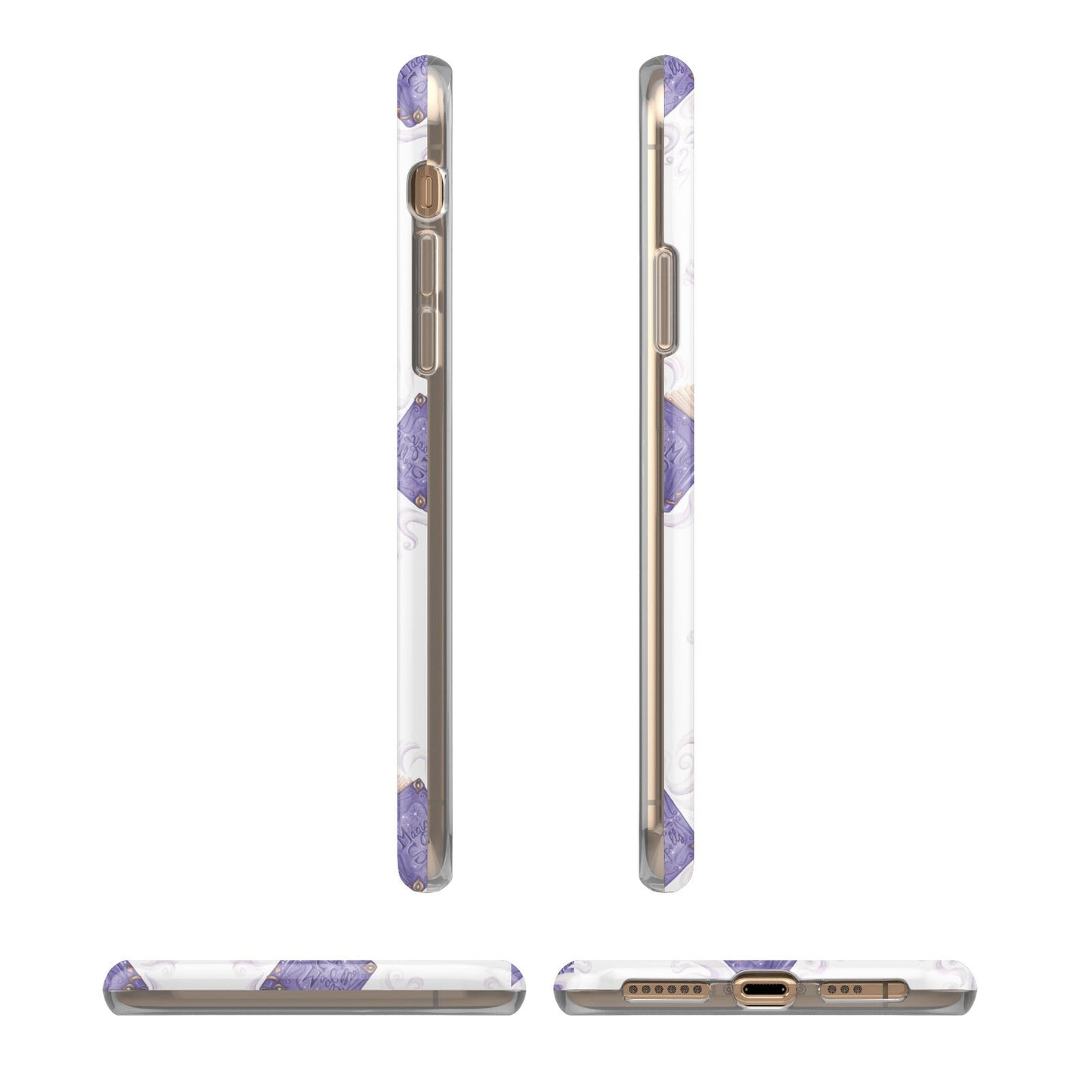 Personalised Halloween Magic Spell iPhone 11 3D Tough Case Angle Images