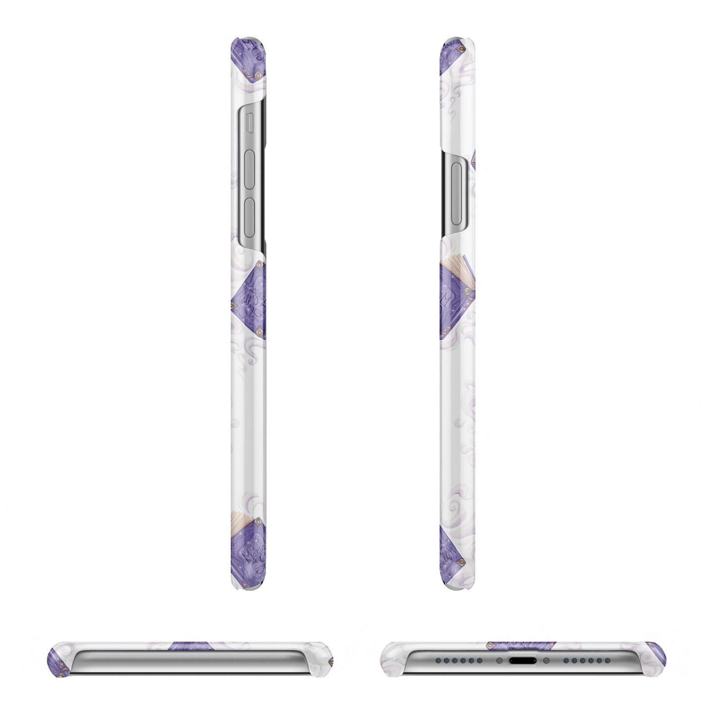 Personalised Halloween Magic Spell iPhone 11 Pro 3D Snap Case Angle Images