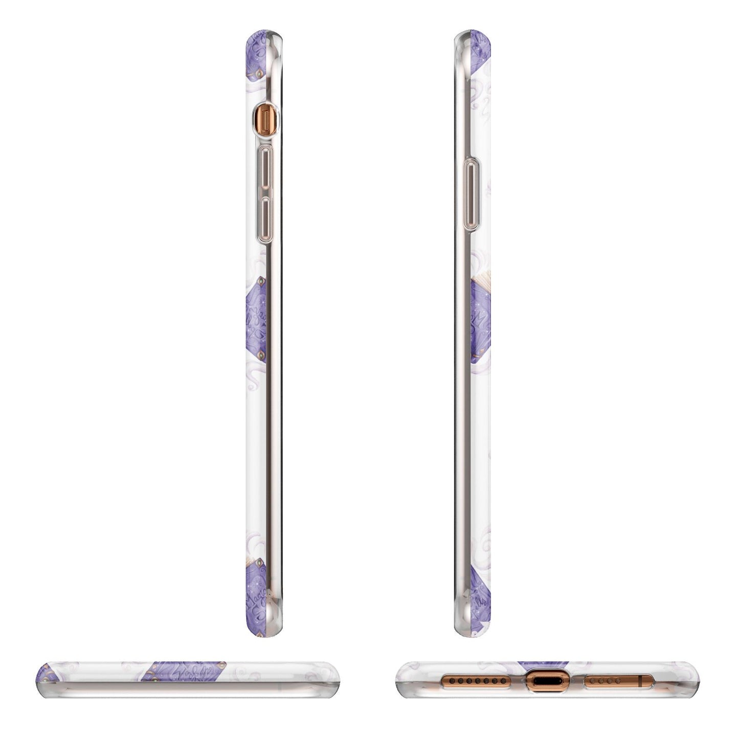 Personalised Halloween Magic Spell iPhone 11 Pro Max 3D Tough Case Angle Images