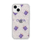 Personalised Halloween Magic Spell iPhone 14 Glitter Tough Case Starlight
