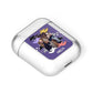 Personalised Halloween Photo Upload AirPods Case Laid Flat