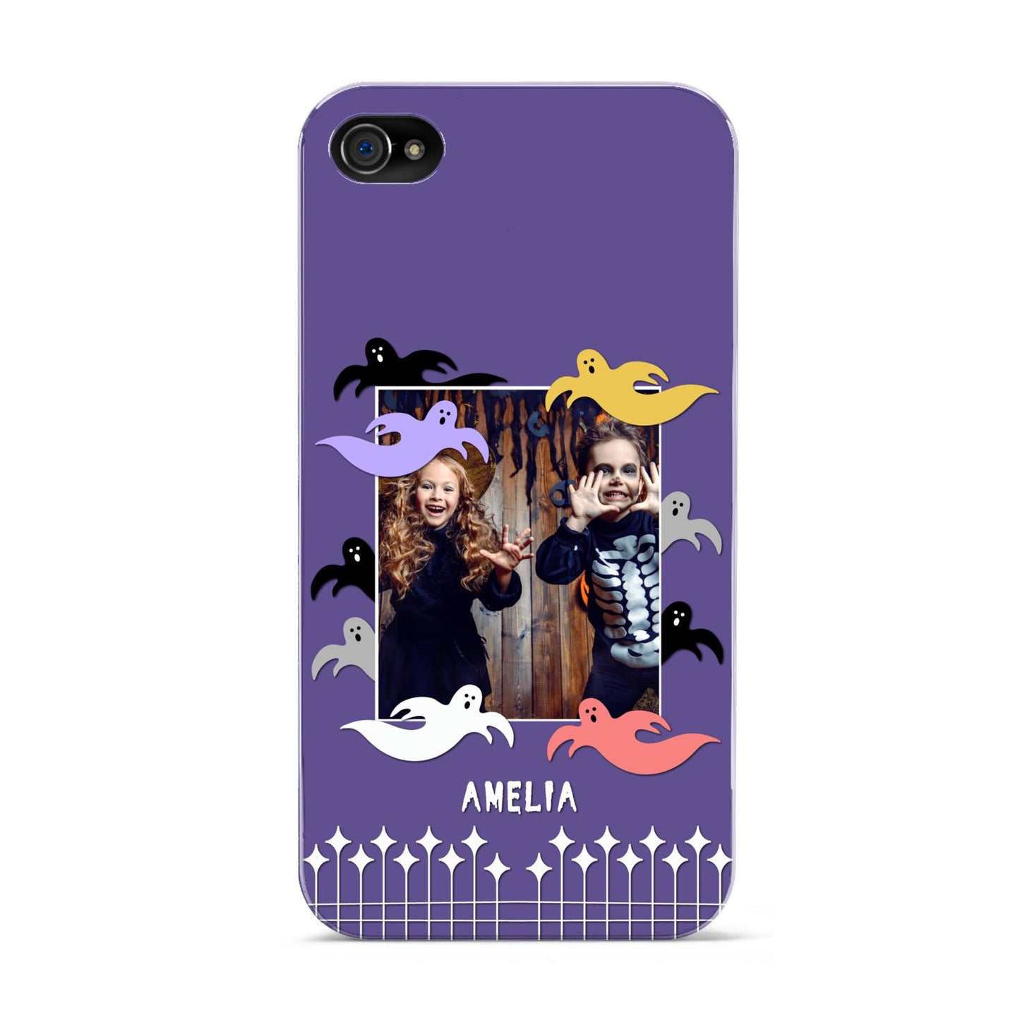 Personalised Halloween Photo Upload Apple iPhone 4s Case