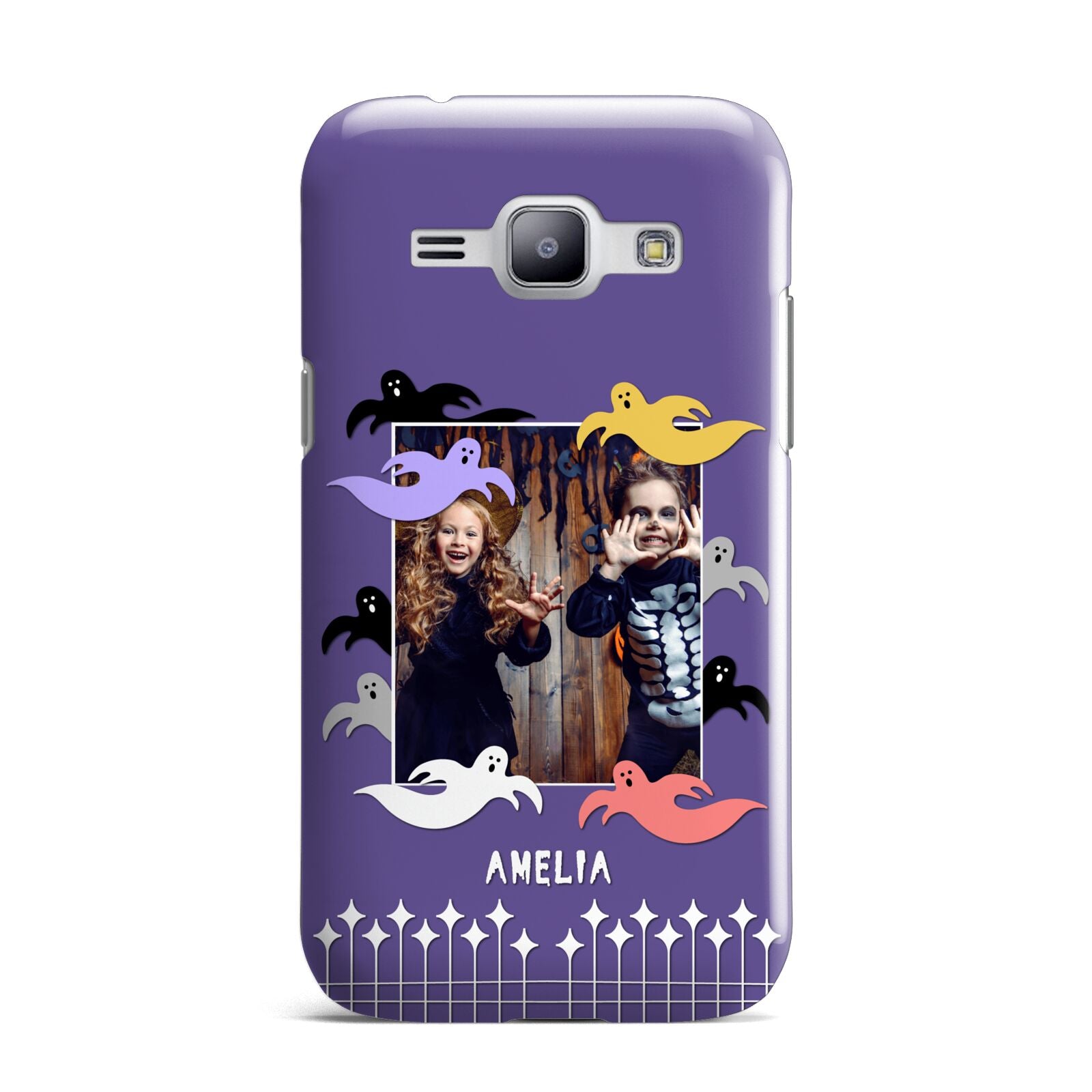 Personalised Halloween Photo Upload Samsung Galaxy J1 2015 Case