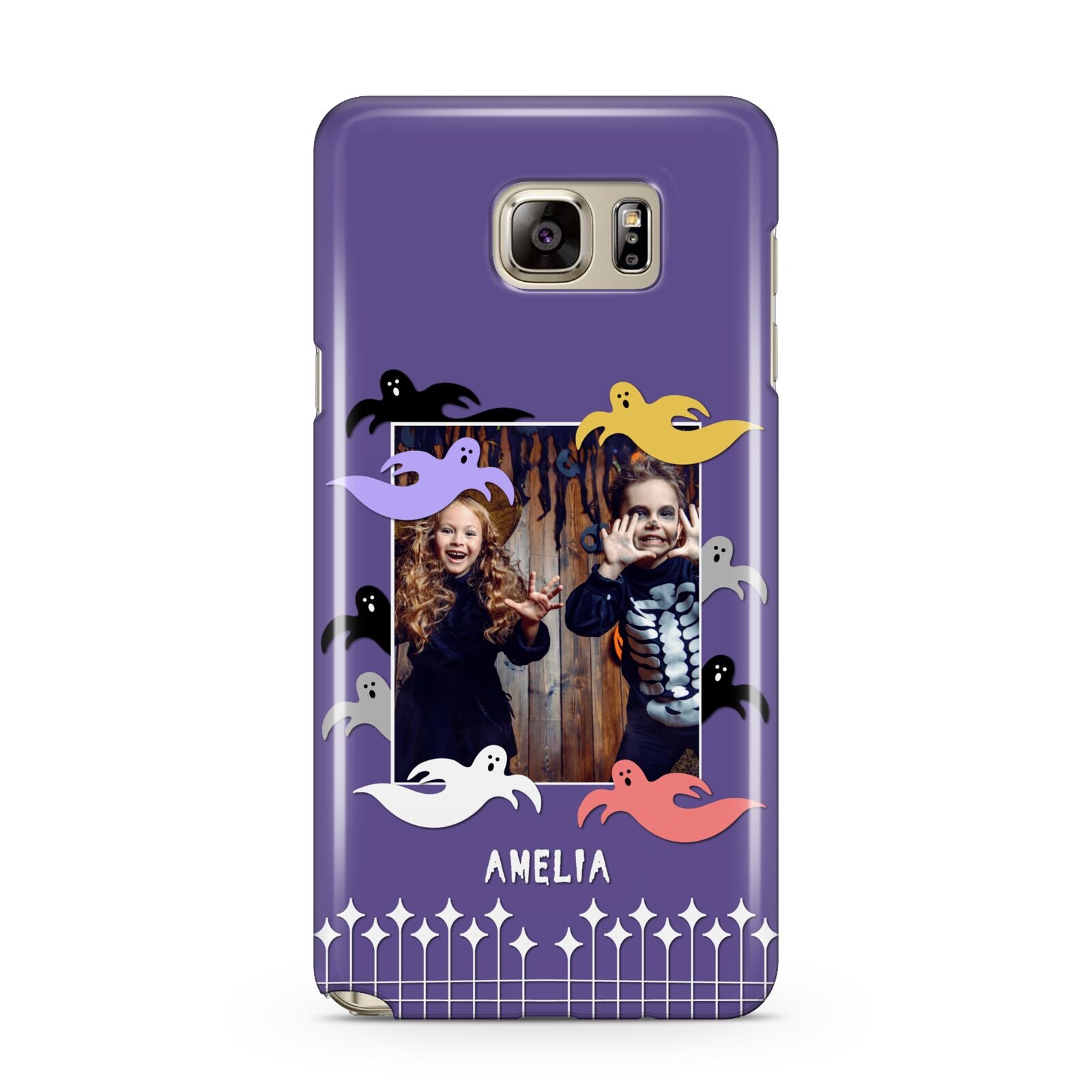 Personalised Halloween Photo Upload Samsung Galaxy Note 5 Case