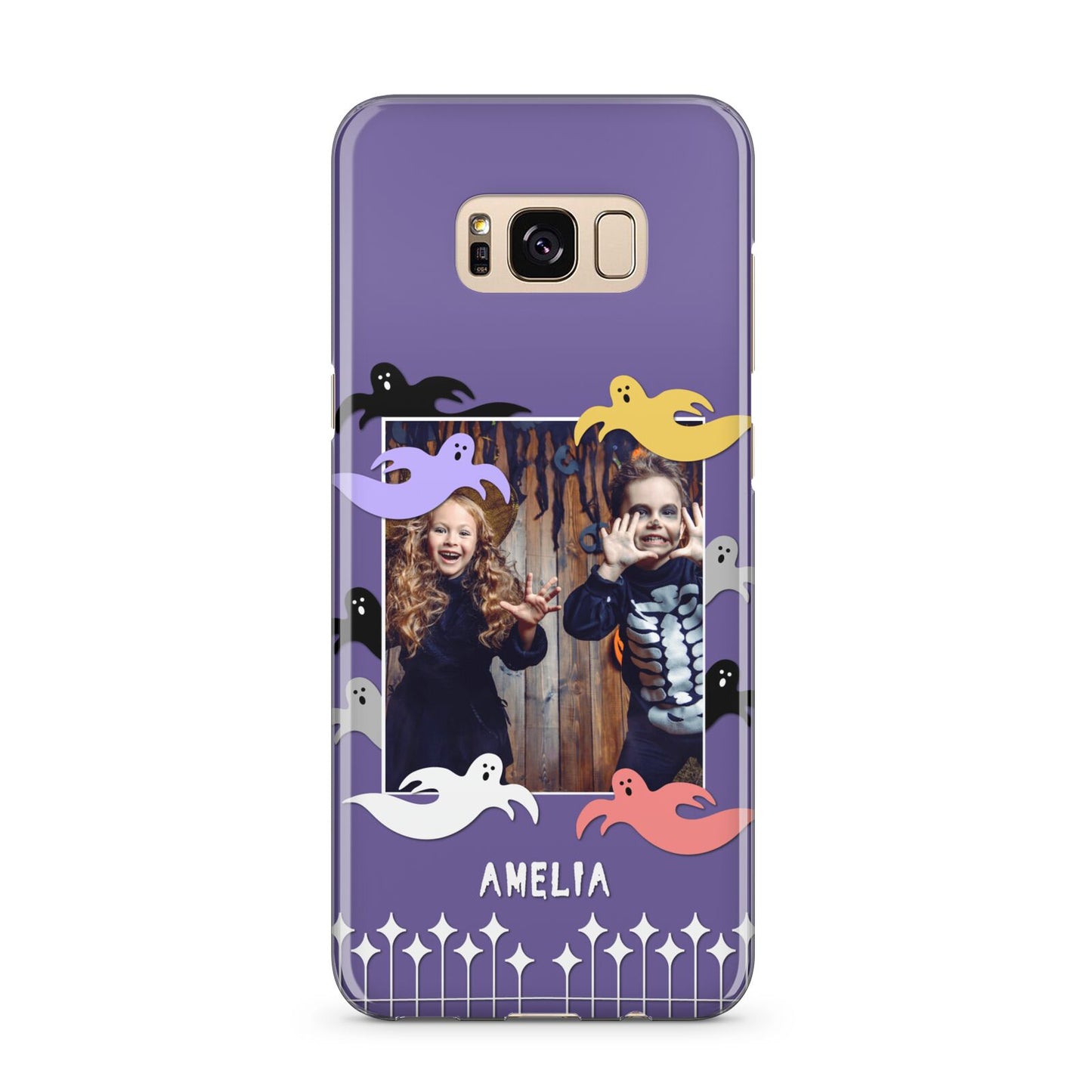 Personalised Halloween Photo Upload Samsung Galaxy S8 Plus Case