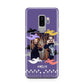 Personalised Halloween Photo Upload Samsung Galaxy S9 Plus Case on Silver phone
