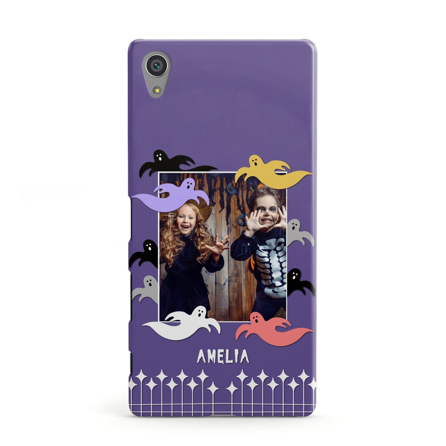 Personalised Halloween Photo Upload Sony Xperia Case