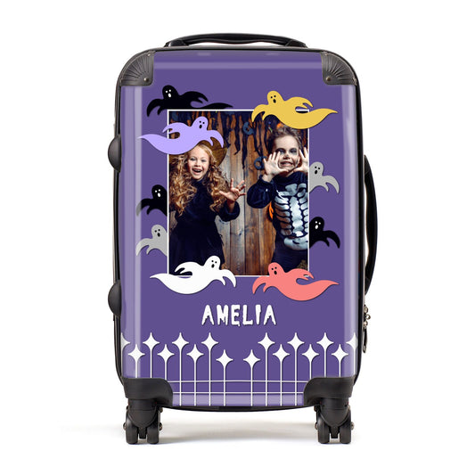 Personalised Halloween Photo Upload Suitcase