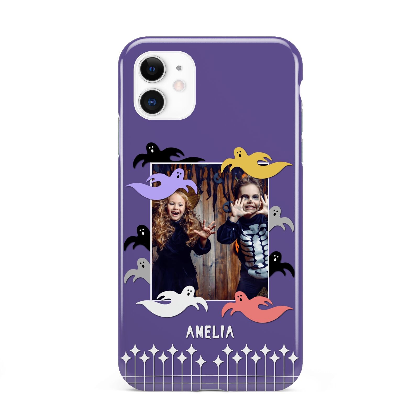 Personalised Halloween Photo Upload iPhone 11 3D Tough Case