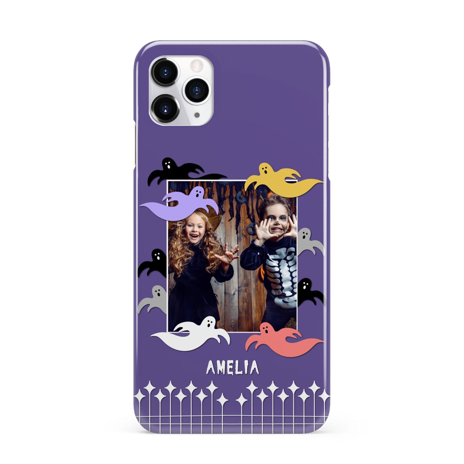 Personalised Halloween Photo Upload iPhone 11 Pro Max 3D Snap Case