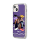 Personalised Halloween Photo Upload iPhone 14 Plus Clear Tough Case Starlight Angled Image