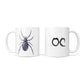 Personalised Halloween Spider 10oz Mug Alternative Image 3