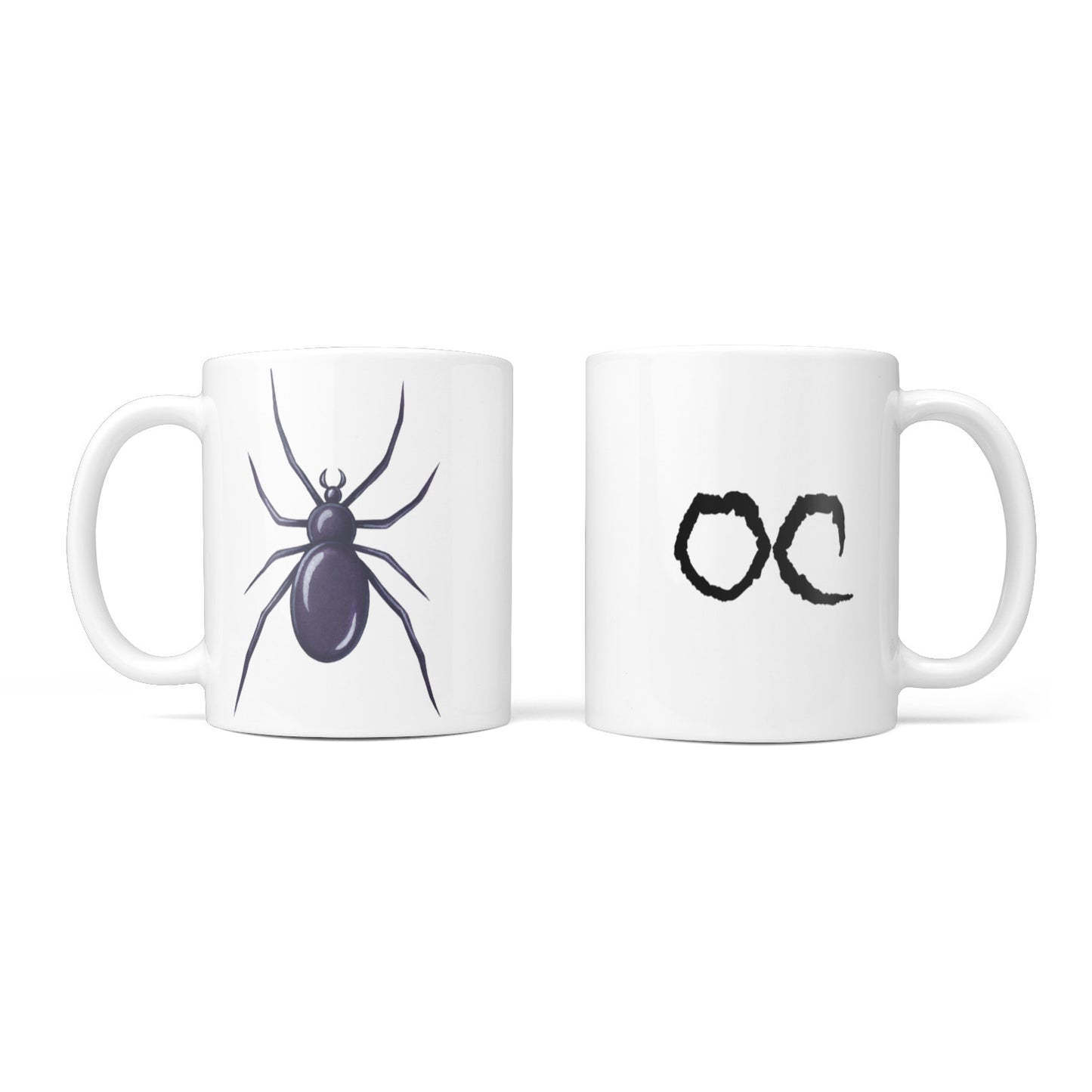 Personalised Halloween Spider 10oz Mug Alternative Image 3