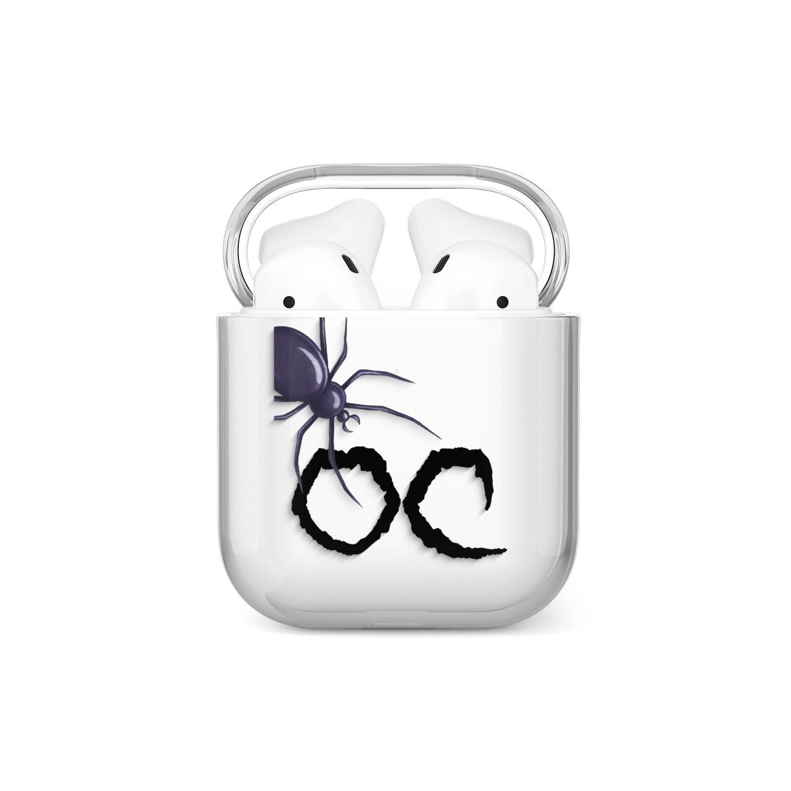 Personalised Halloween Spider AirPods Case