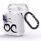 Personalised Halloween Spider AirPods Clear Case Side Image