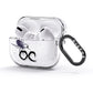 Personalised Halloween Spider AirPods Glitter Case 3rd Gen Side Image