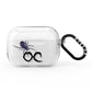 Personalised Halloween Spider AirPods Pro Clear Case