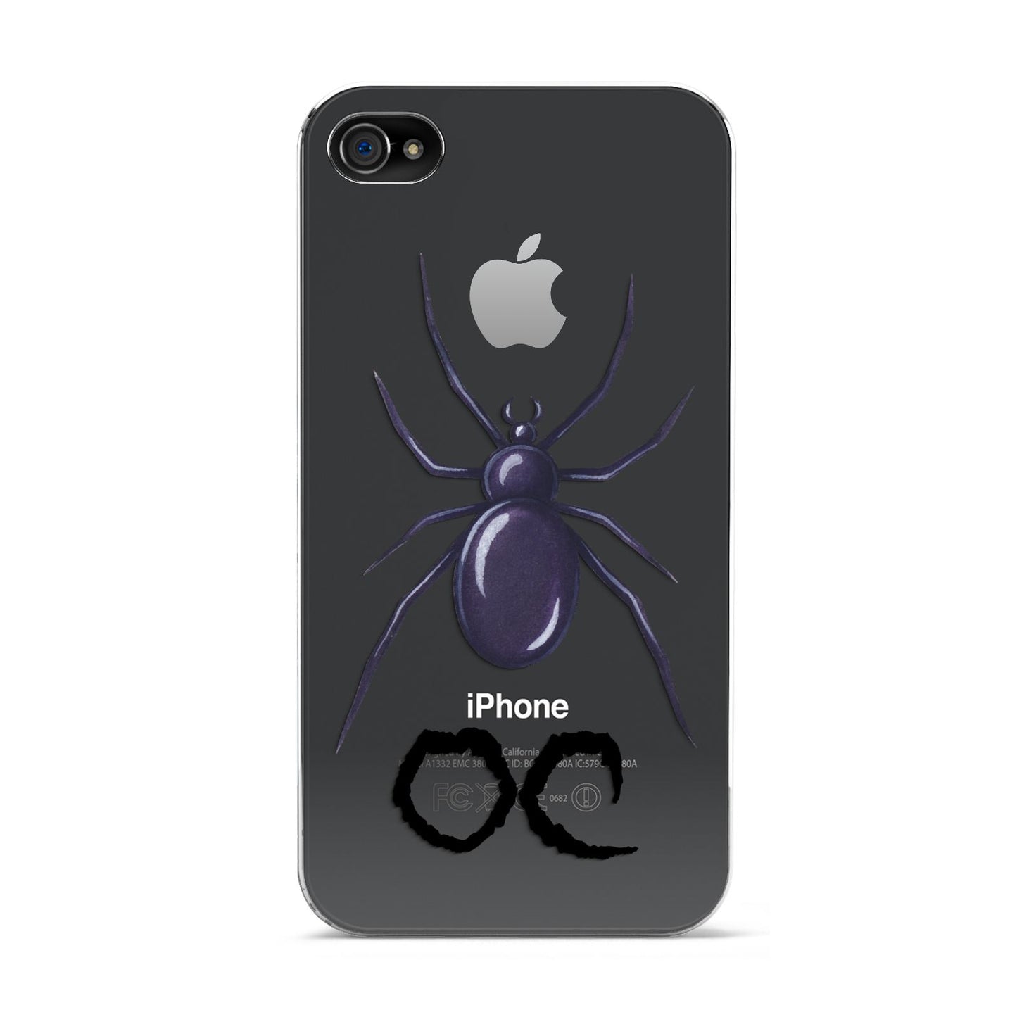 Personalised Halloween Spider Apple iPhone 4s Case