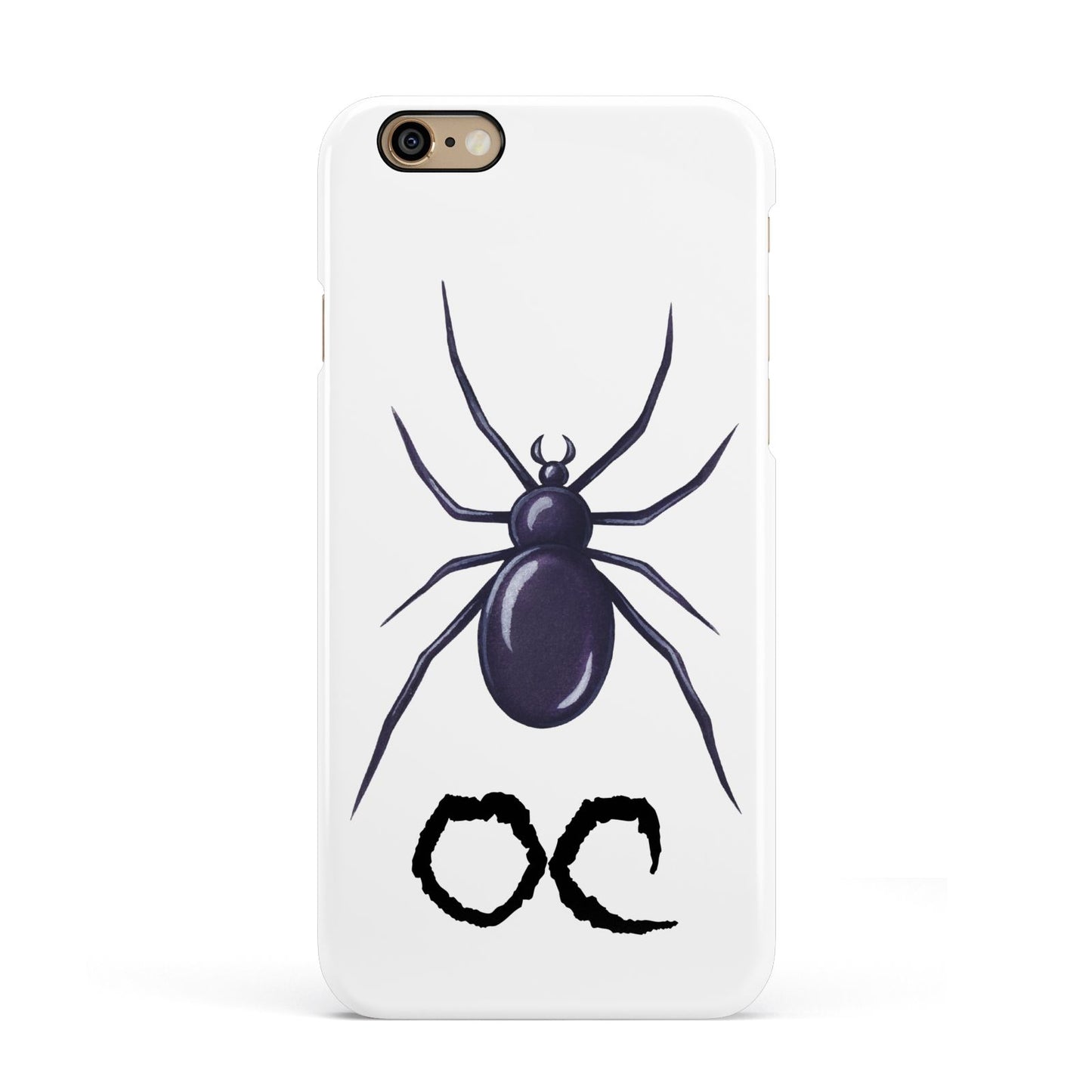 Personalised Halloween Spider Apple iPhone 6 3D Snap Case