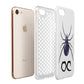 Personalised Halloween Spider Apple iPhone 7 8 3D Tough Case Expanded View