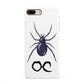 Personalised Halloween Spider Apple iPhone 7 8 Plus 3D Snap Case