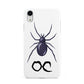 Personalised Halloween Spider Apple iPhone XR White 3D Tough Case