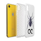 Personalised Halloween Spider Apple iPhone XR Yellow 3D Tough Case Expanded view