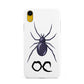Personalised Halloween Spider Apple iPhone XR Yellow 3D Tough Case
