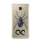 Personalised Halloween Spider Samsung Galaxy A9 2016 Case on gold phone