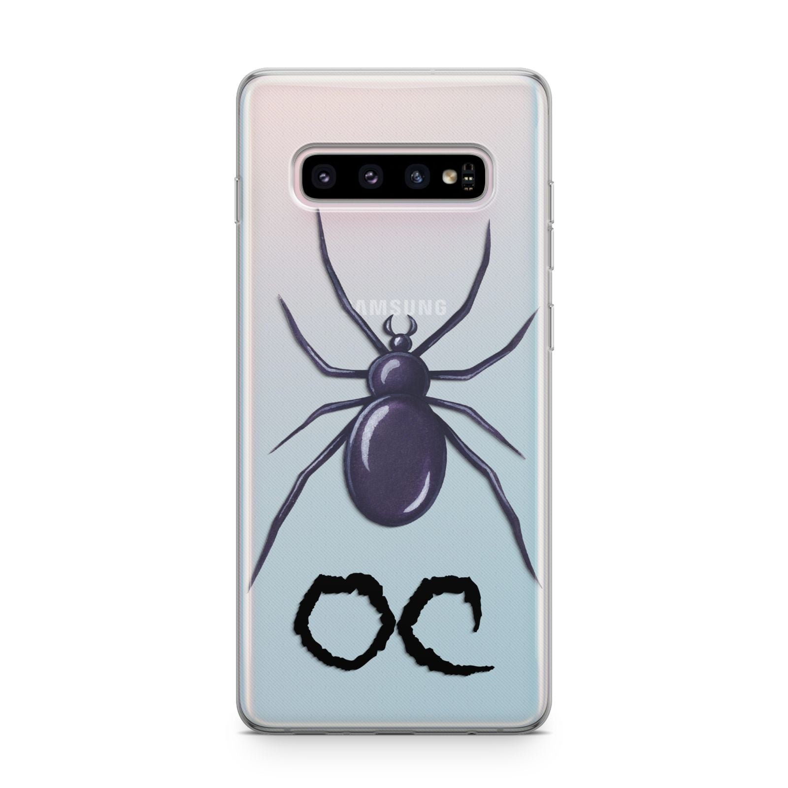 Personalised Halloween Spider Samsung Galaxy S10 Plus Case