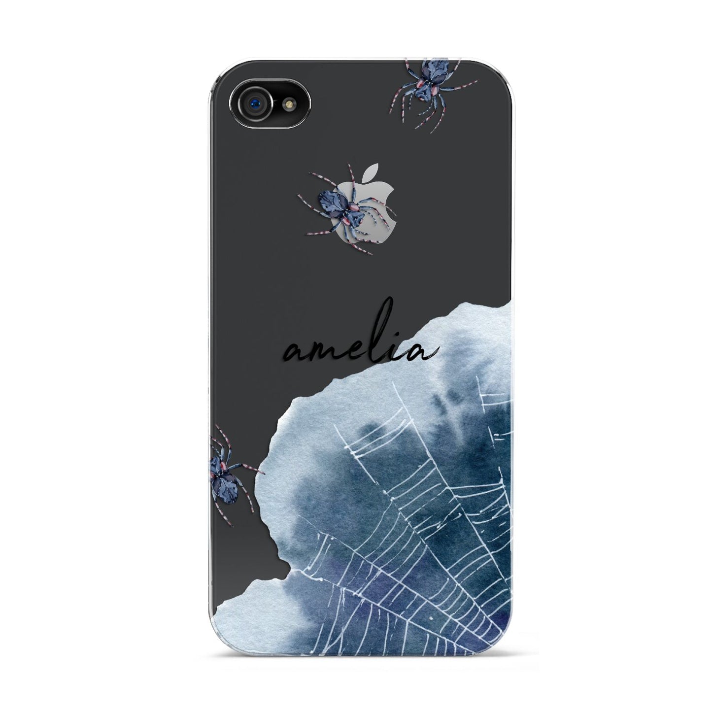 Personalised Halloween Spider Web Apple iPhone 4s Case