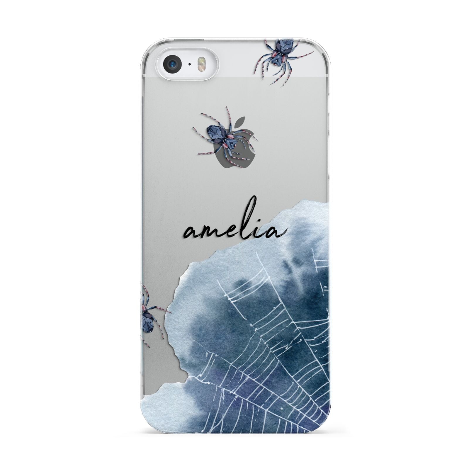 Personalised Halloween Spider Web Apple iPhone 5 Case