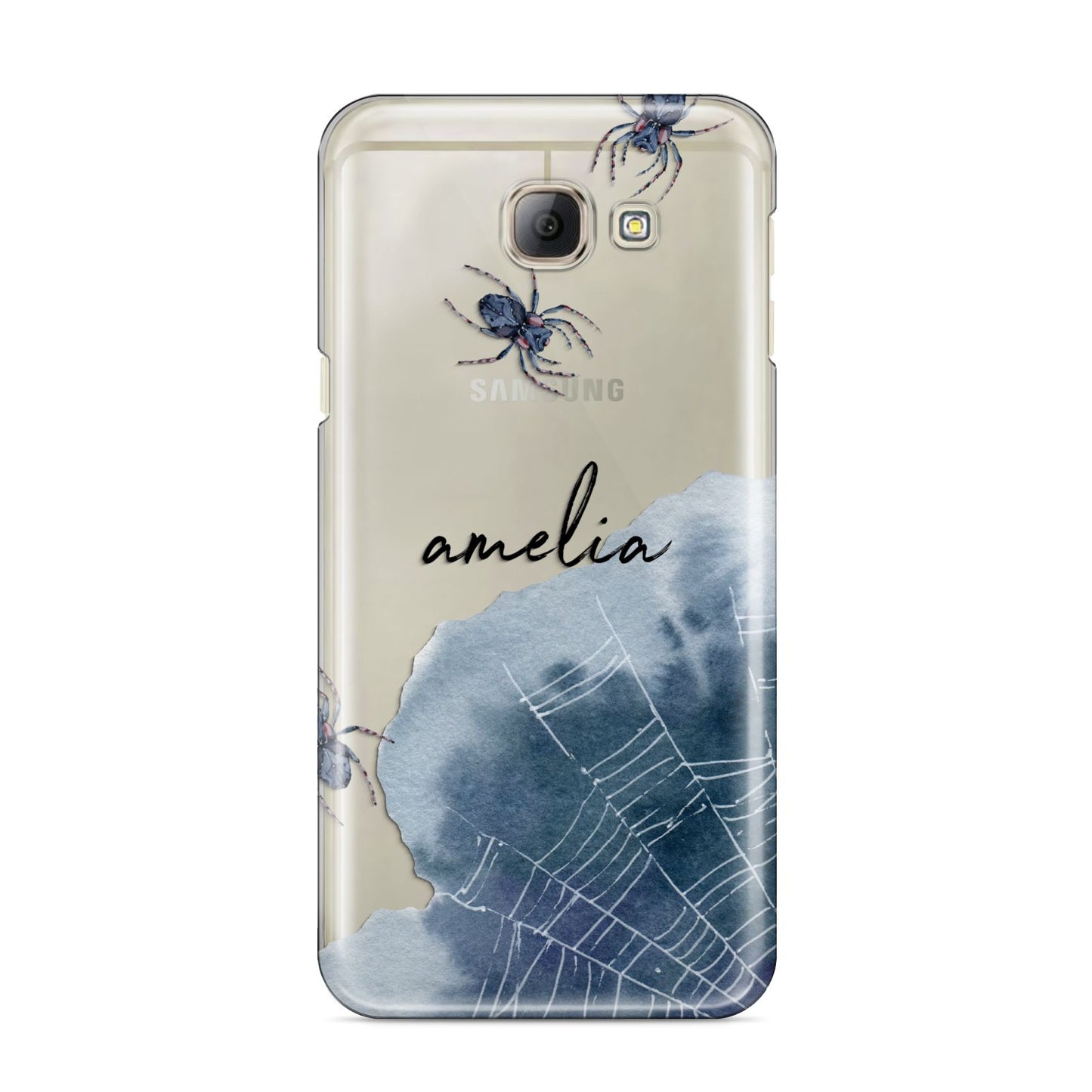 Personalised Halloween Spider Web Samsung Galaxy A8 2016 Case