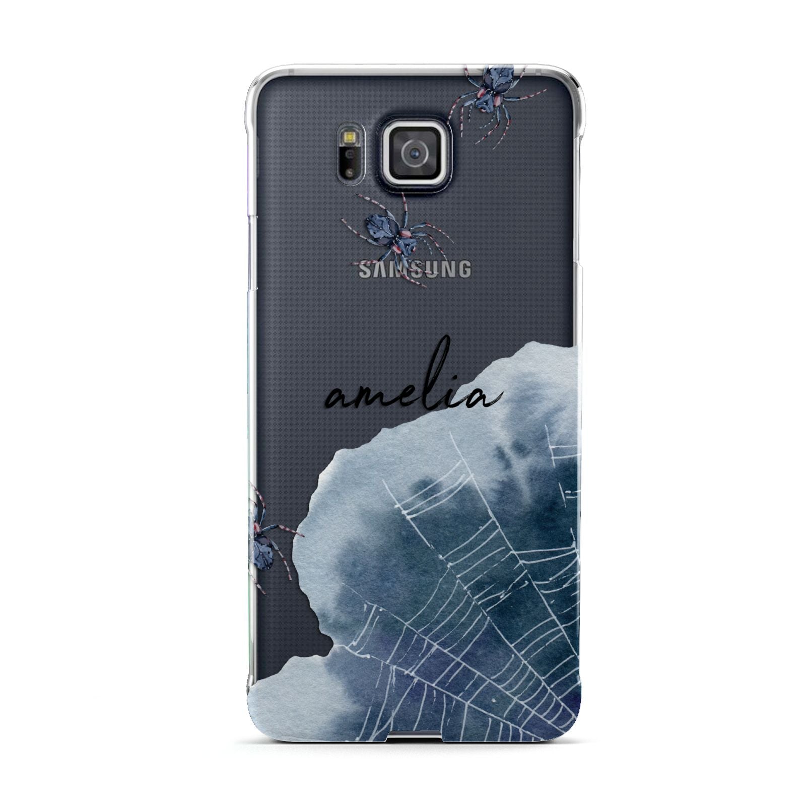 Personalised Halloween Spider Web Samsung Galaxy Alpha Case