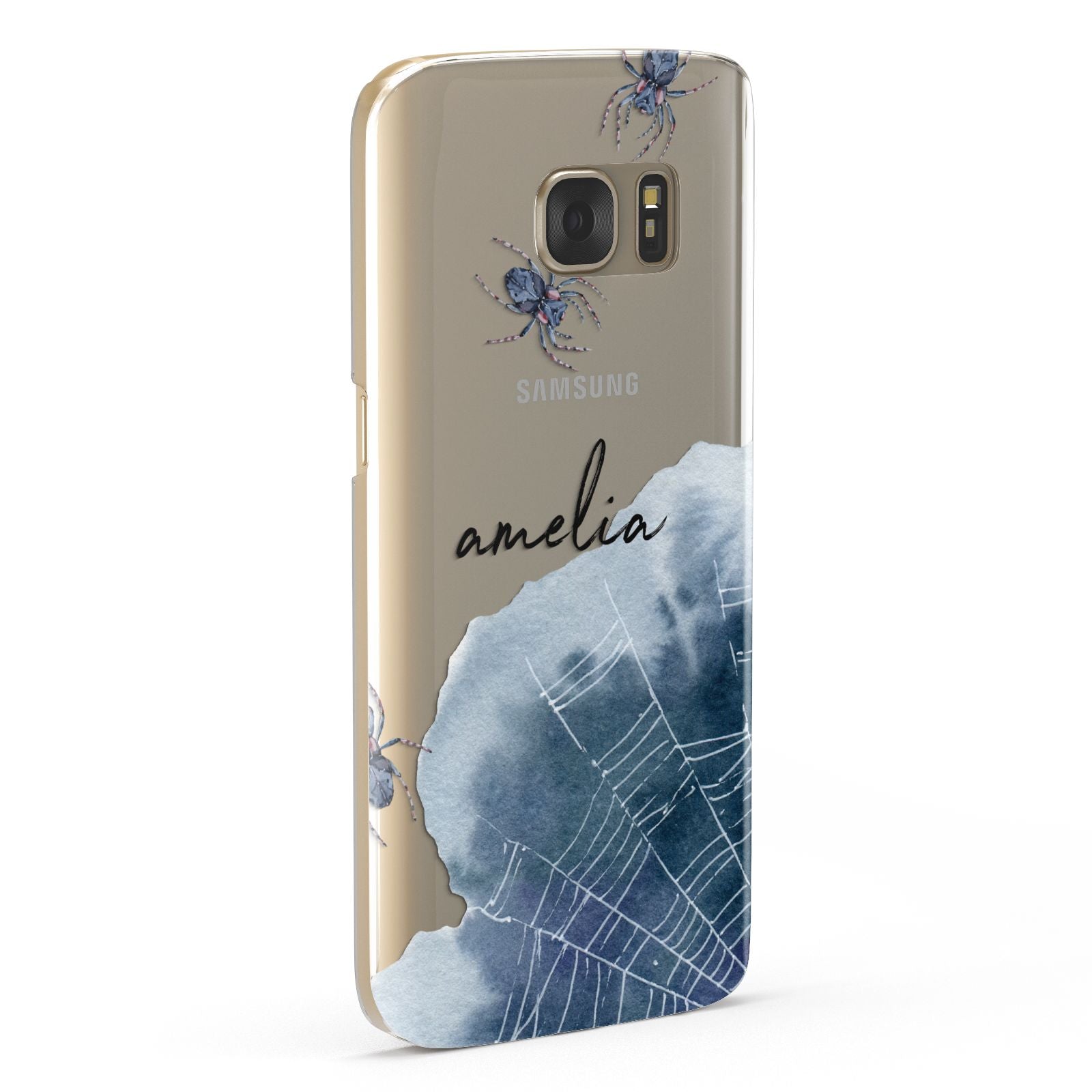 Personalised Halloween Spider Web Samsung Galaxy Case Fourty Five Degrees