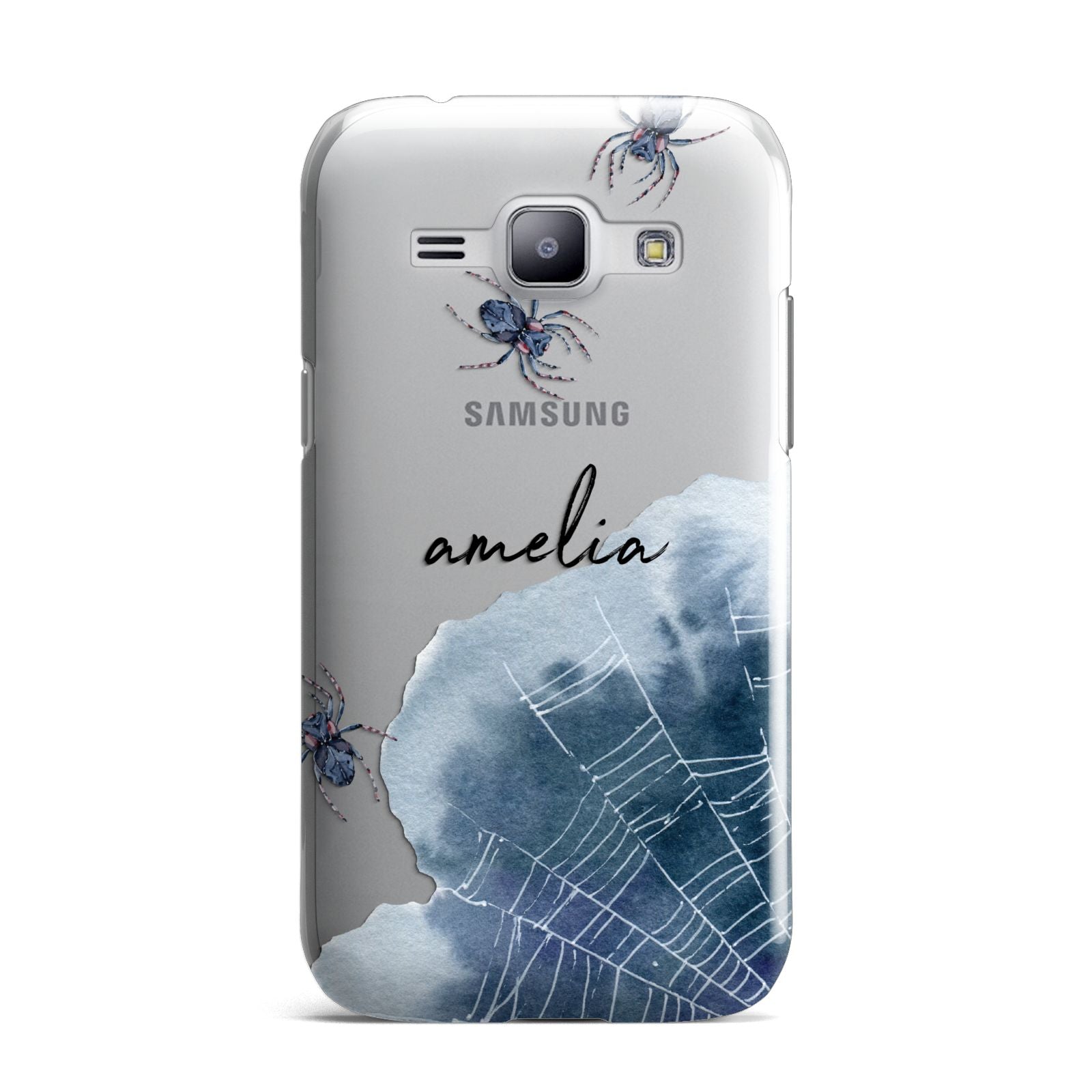 Personalised Halloween Spider Web Samsung Galaxy J1 2015 Case