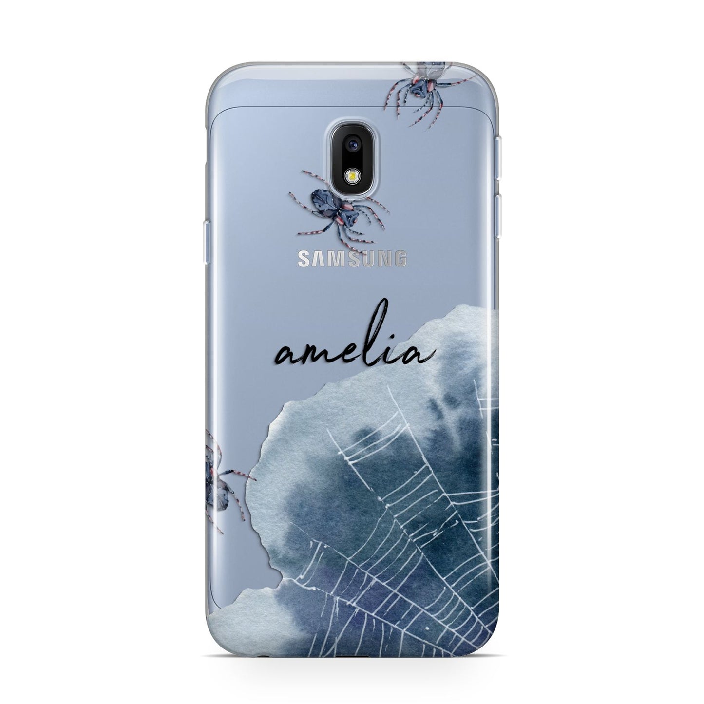 Personalised Halloween Spider Web Samsung Galaxy J3 2017 Case