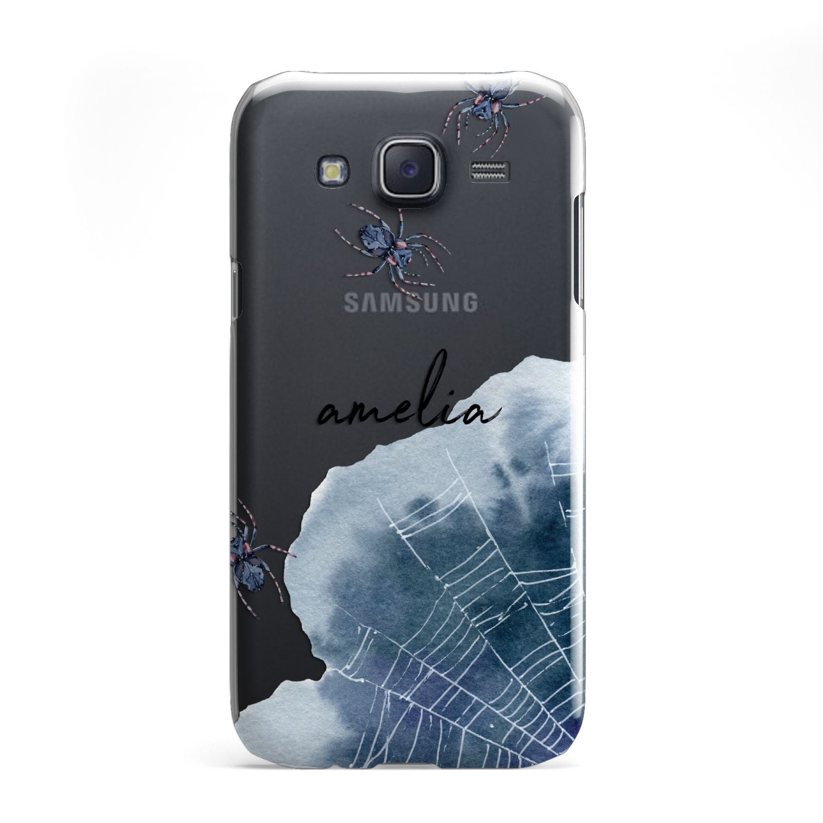 Personalised Halloween Spider Web Samsung Galaxy J5 Case