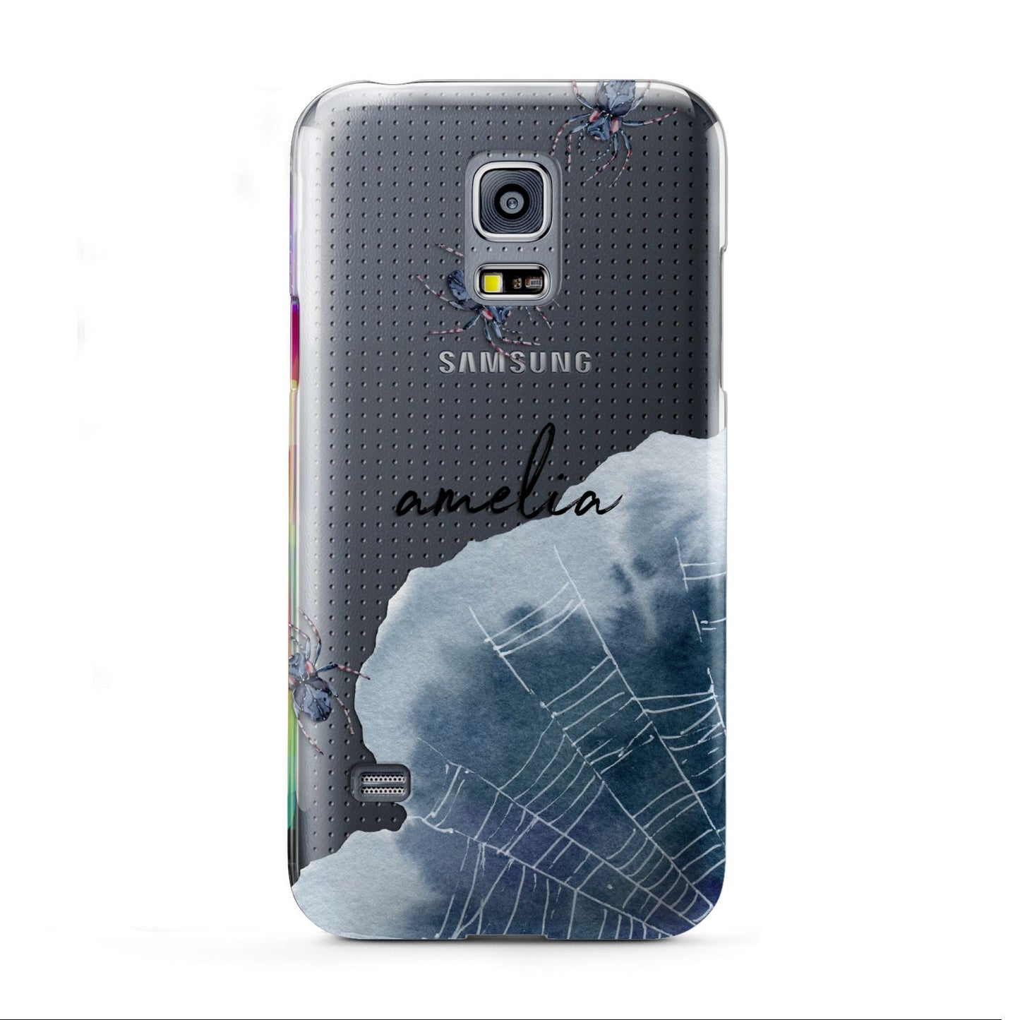 Personalised Halloween Spider Web Samsung Galaxy S5 Mini Case