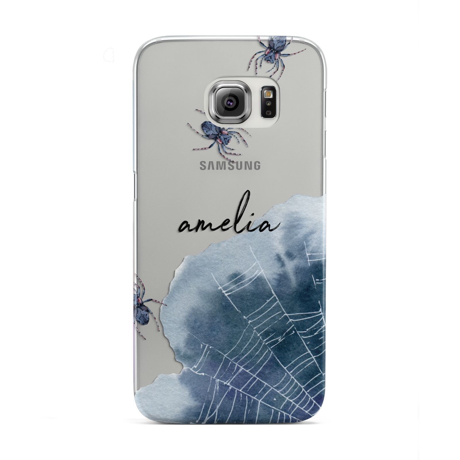 Personalised Halloween Spider Web Samsung Galaxy S6 Edge Case