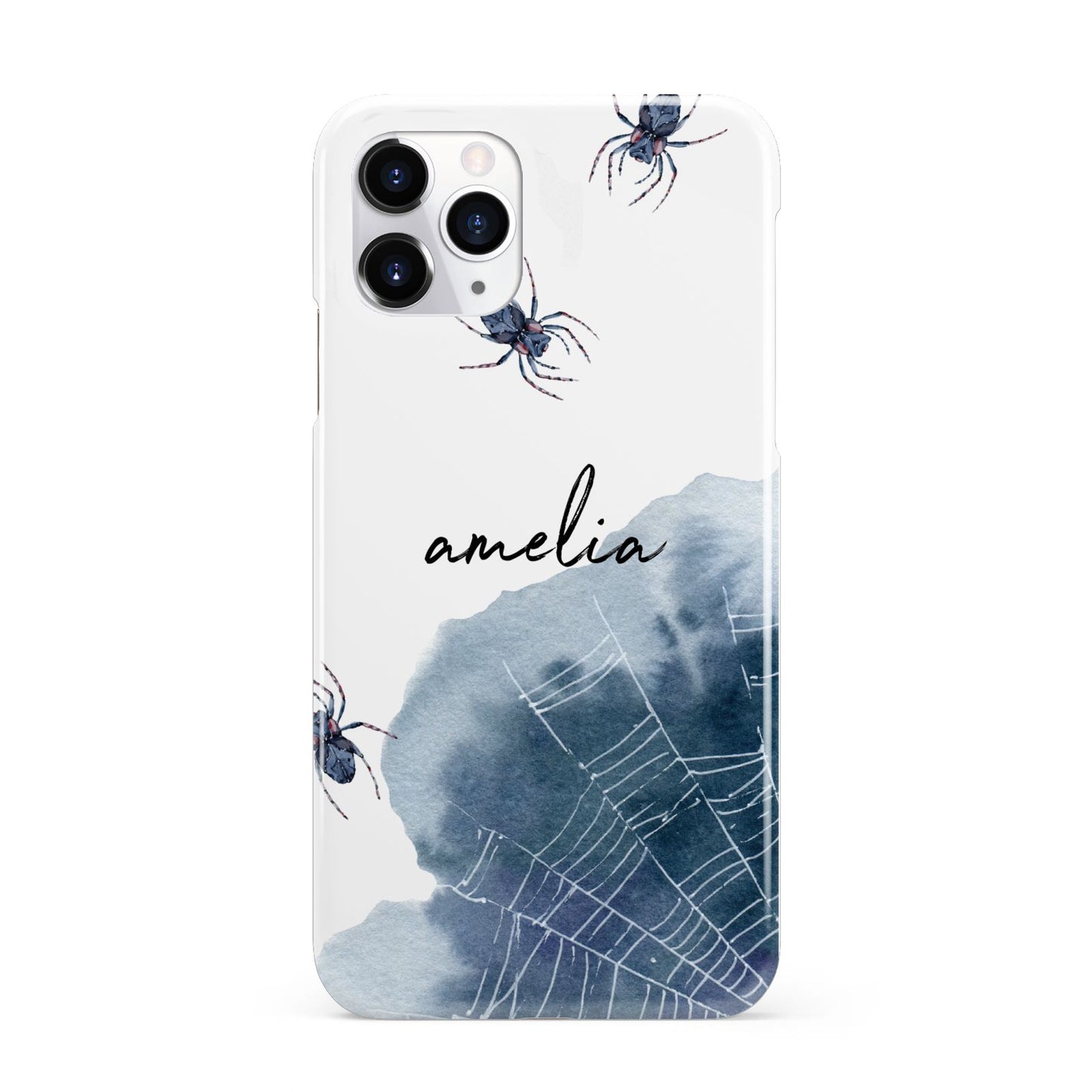 Personalised Halloween Spider Web iPhone 11 Pro 3D Snap Case